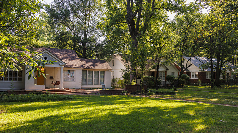 single family neighborhood